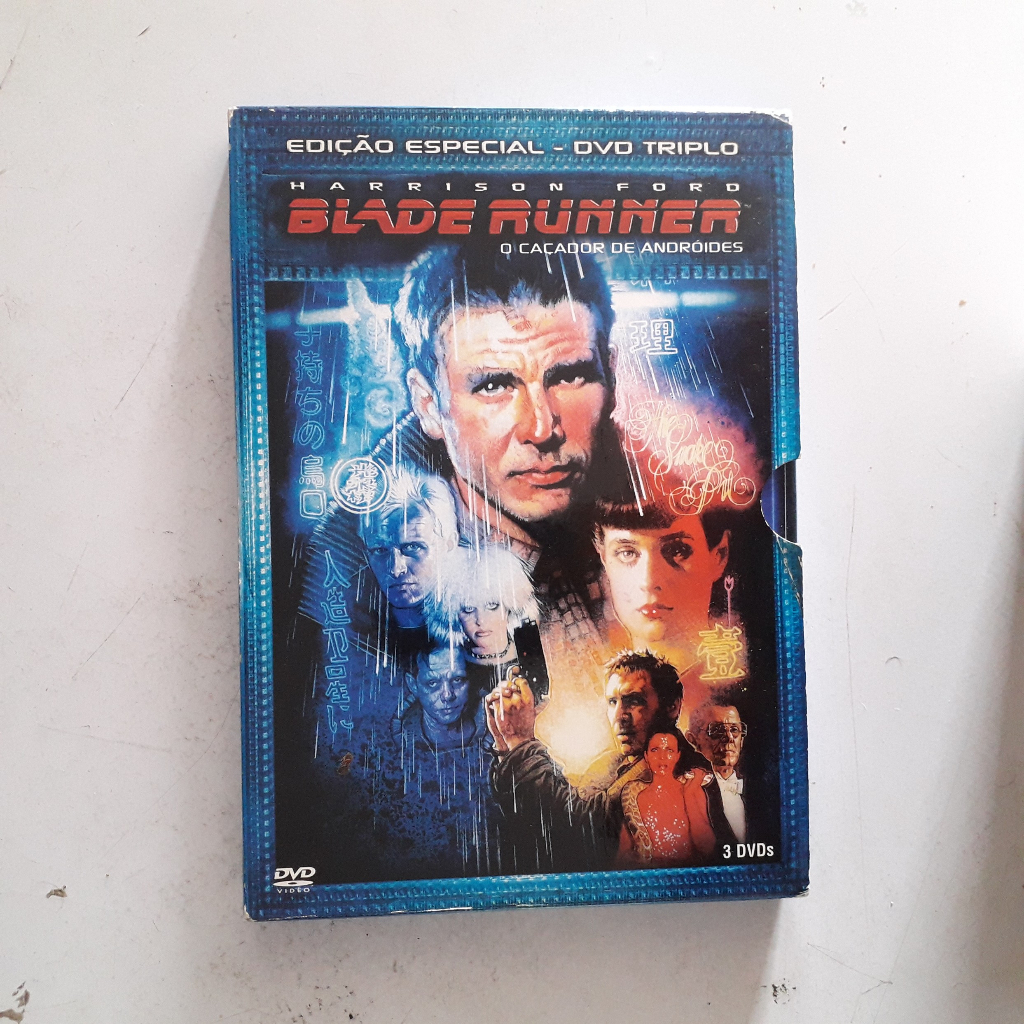 DVD Triplo Blade Runner - O Caçador de Androides - Edição Especial