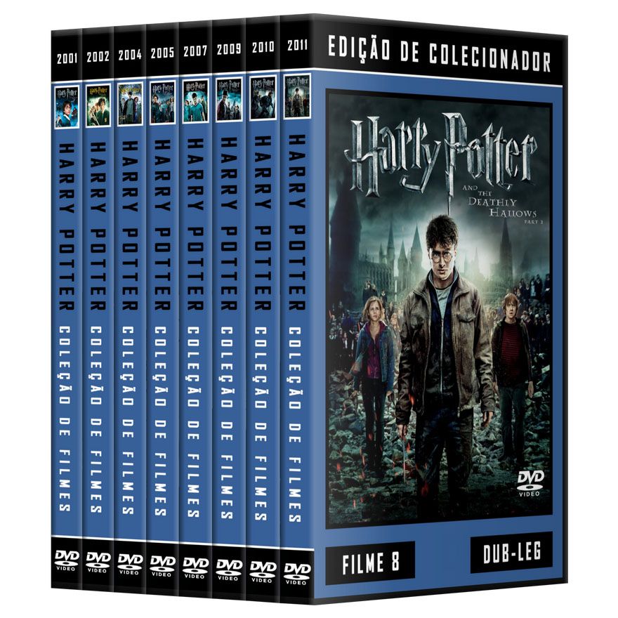 Harry Potter - Coleção de Filmes Em DVD