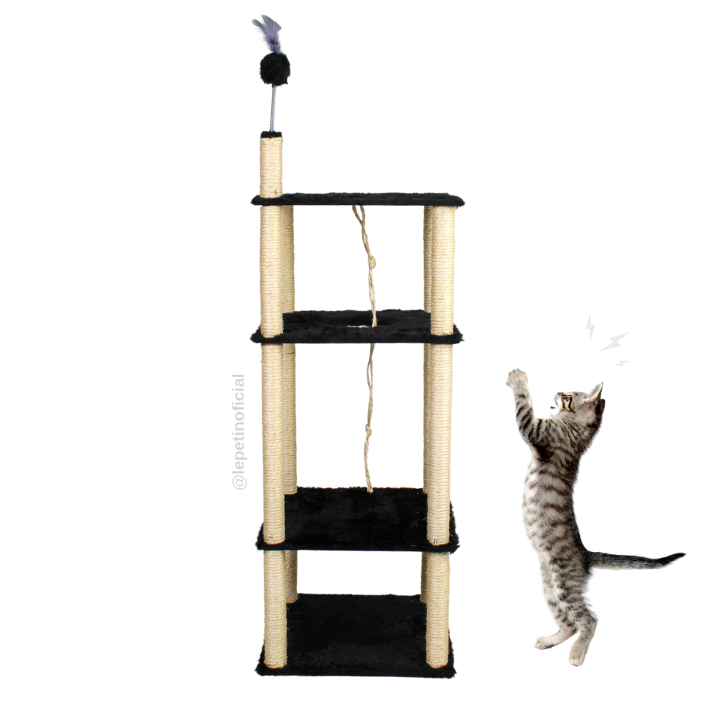 Arranhador Torre 4 Andares: Onde Comprar | BuscaProdutos