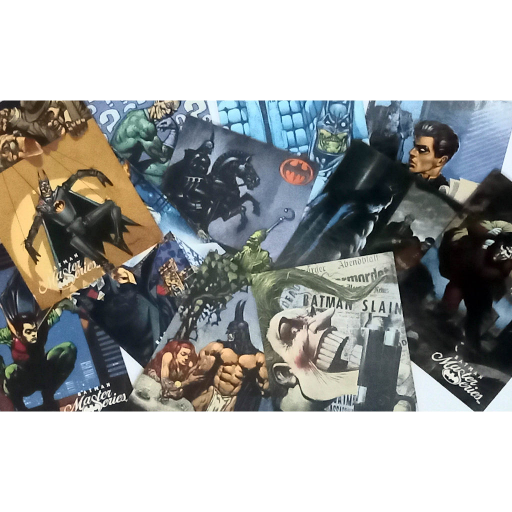 Raros cards Colecionáveis DC Batman Master Series - Avulsos - SKYBOX 1995