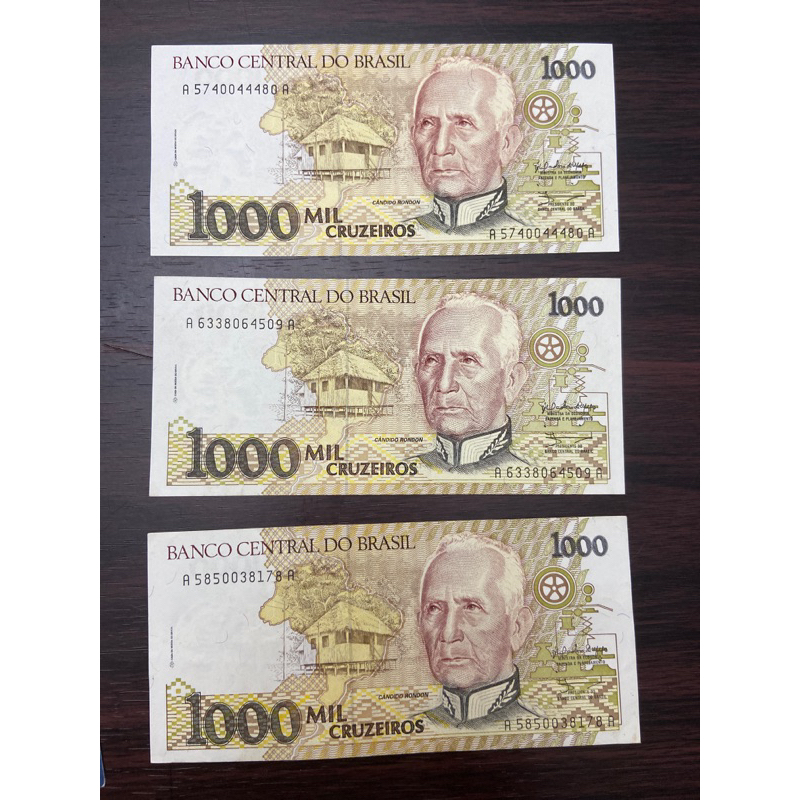 Cédula 1000 Cruzeiros Cândido Rondon CB40