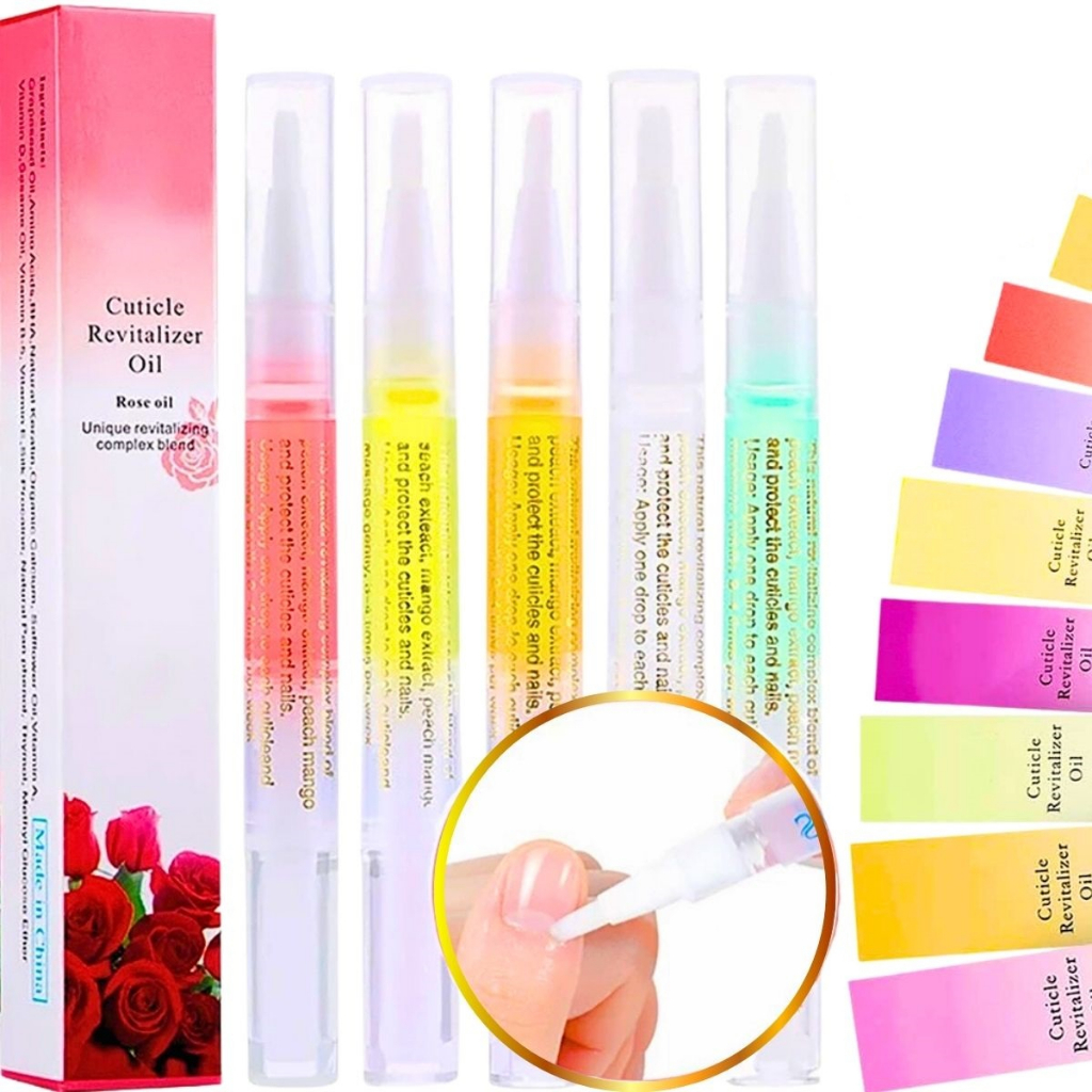 Caneta Óleo Hidratante Cutículas C/ Flores Gel De Unha Envio Imediato em Oferta na Shopee