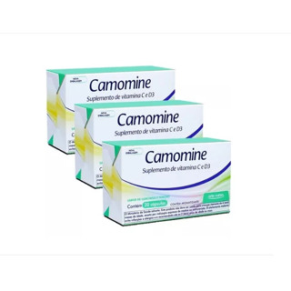 Camomine - Vit. C E D3 C/ 20 Caps Kit(3x20)
