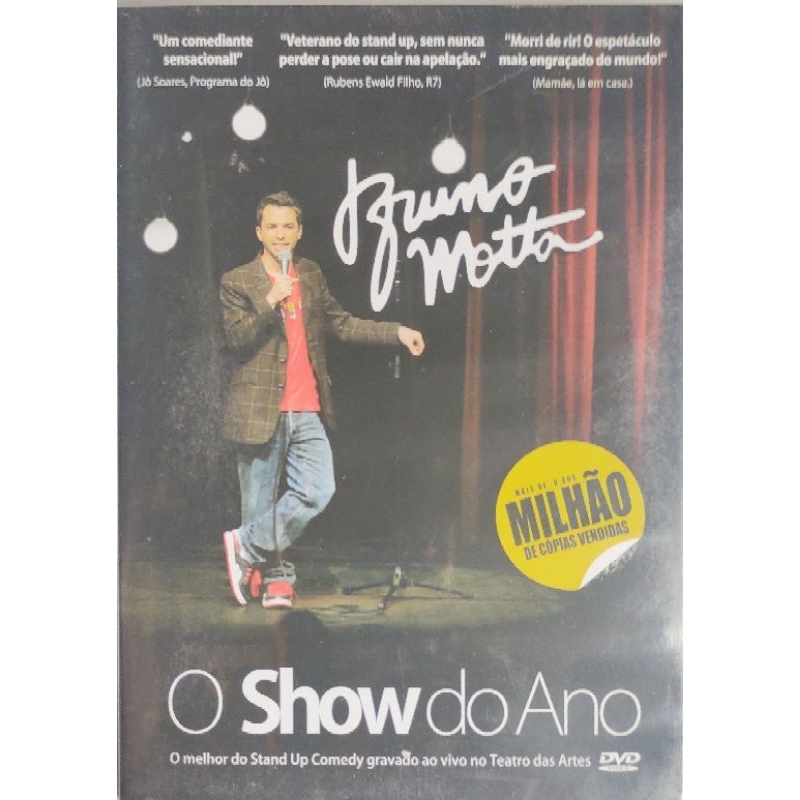 Dvd Bruno Motta O Show do ANo Autografado