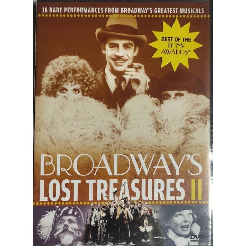Dvd Broadway's Lost Treasures II Importado Lacrado