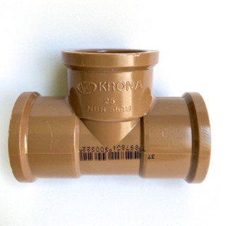 Kit 50 unidades te soldável 1/2 20mm em PVC Krona