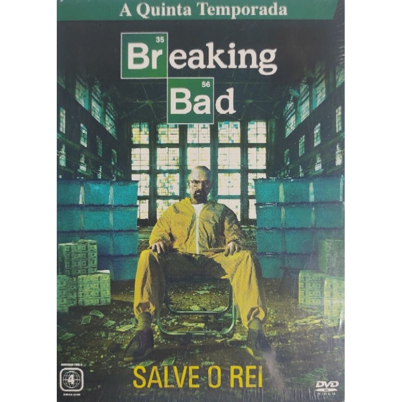 Box Dvd Breaking Bad Quinta Temporada Lacrado