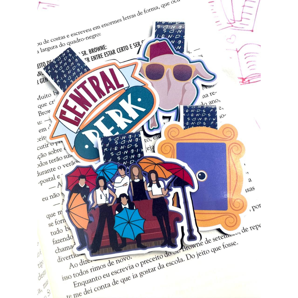 Friends - Marca Página Magnético