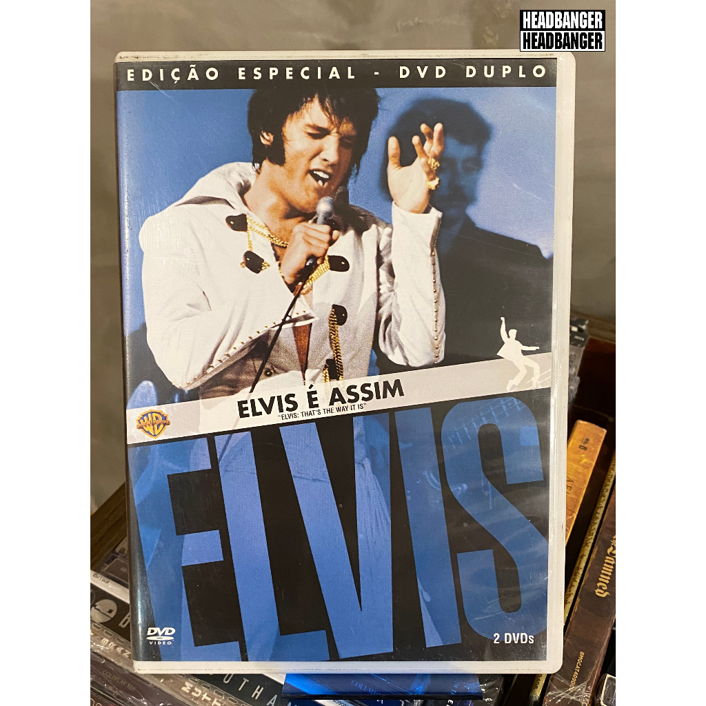 DVD Duplo Elvis Presley – Elvis É Assim como NOVO