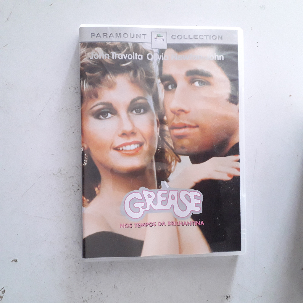 DVD Grease - Nos Tempos Da Brilhantina - John Travolta- Olivia Newton-John