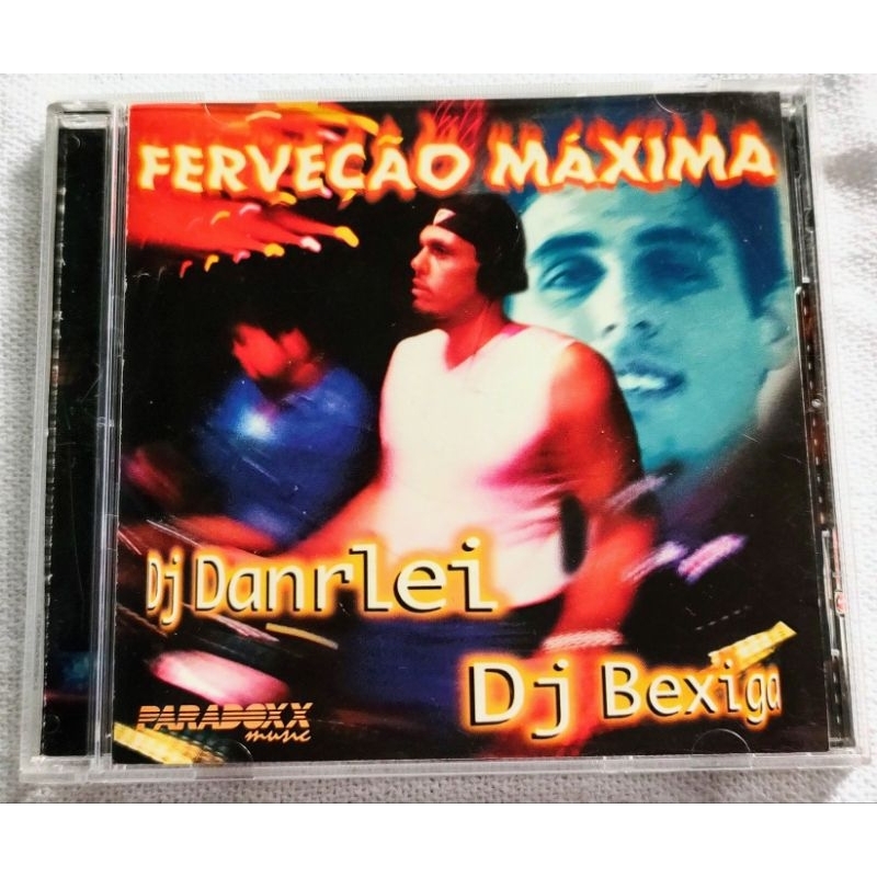 CD FERVEÇAO MAXIMA DJ DANRLEI E DJ BEXIGA - PARADOXX MUSIC - FLASH HOUSE DANCE ANOS 90