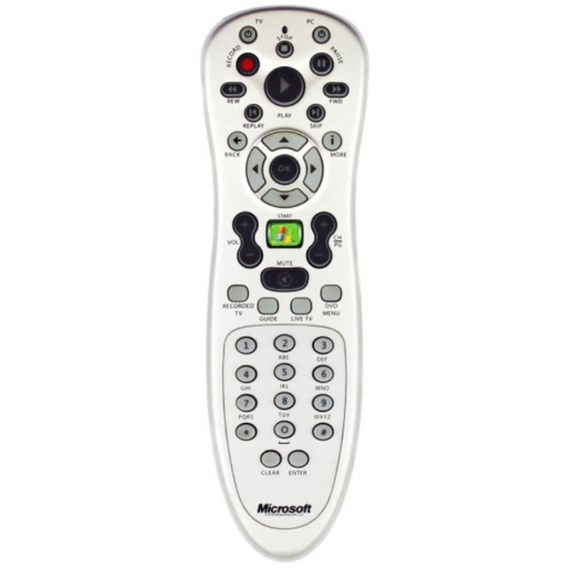 Controle Remoto Microsoft RC6 IR Remote Control Model 1039