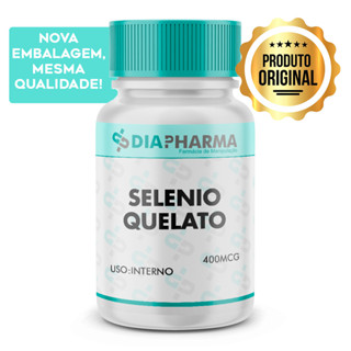 Selenio Quelato 400mcg - 30 Capsulas