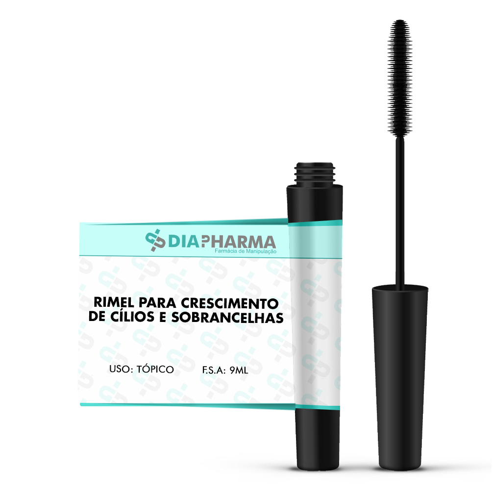 Rimel Para Crescimento De Cílios E Sobrancelhas 9ml em Oferta na Shopee