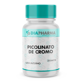 Picolinato De Cromo 350mcg 60 Capsulas