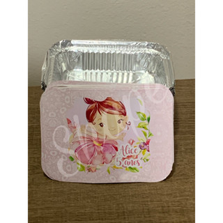 Kit 10 marmitinhas personalizadas Bailarina Aquarelado