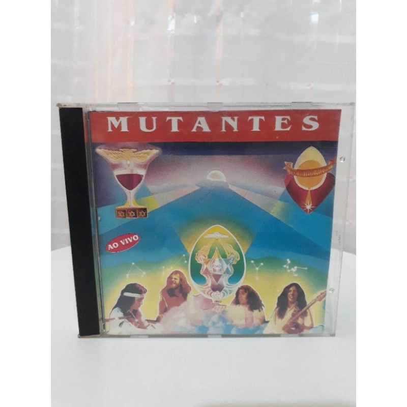 Os Mutantes - Ao Vivo - 1976 (1997 em cd) - Cd Original. Rara capa com midia em excelente estado para colecionadores