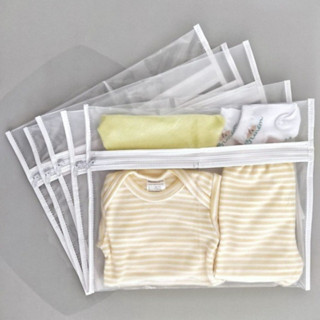 06 Saquinhos Maternidade Organizador Viagem Mala Bebê 27x33 Cm MALA/VIAGEM/ROUPA SECA e MOLHADA/ ROUPA LIMPA