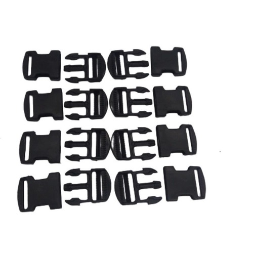 10 fechos engate rápido 30mm e 25mm para bolsas mochilas e acessórios