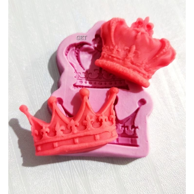 Molde de silicone - COROAS DETALHADAS. Ideal para trabalhos com modelagens. em Oferta na Shopee