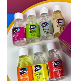 Aroma Alimentício Artificial FAB! - Baunilha Branca e Morango