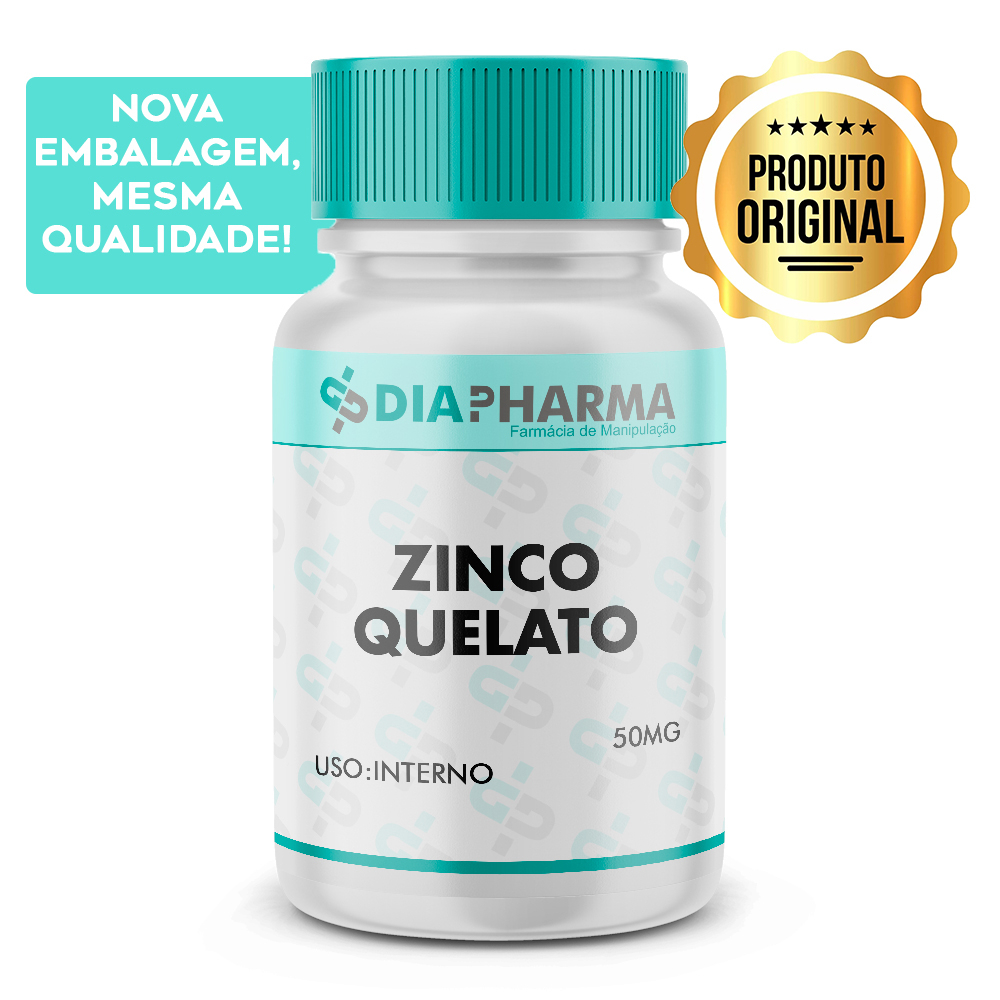 Zinco Quelato 50mg em Oferta na Shopee