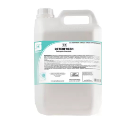 LAVA ROUPAS LIQUIDO 5 LITROS DETERFRESH EVITA REDEPÓSITO SUJIDADE SPARTAN