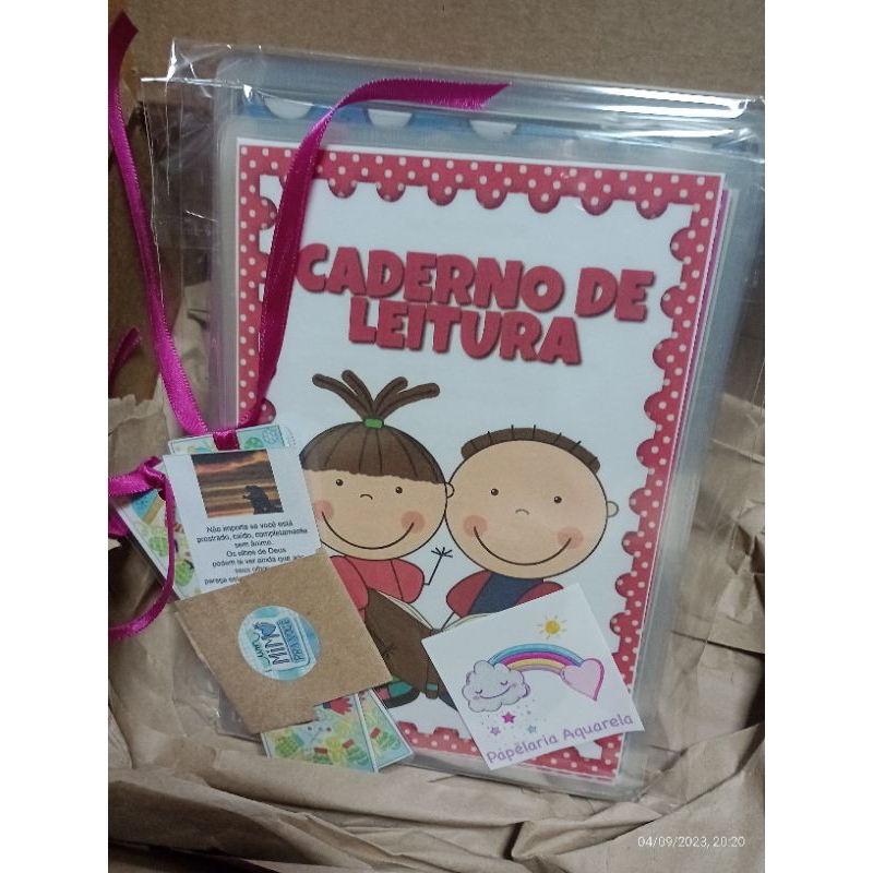 Kit com 26 Textos para leitura pedagógica.