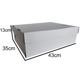 5 Caixas Para Bolo, Torta 35x43x13 Com Tampa - Caixa Papelão - Caixa Retangular em Oferta na Shopee