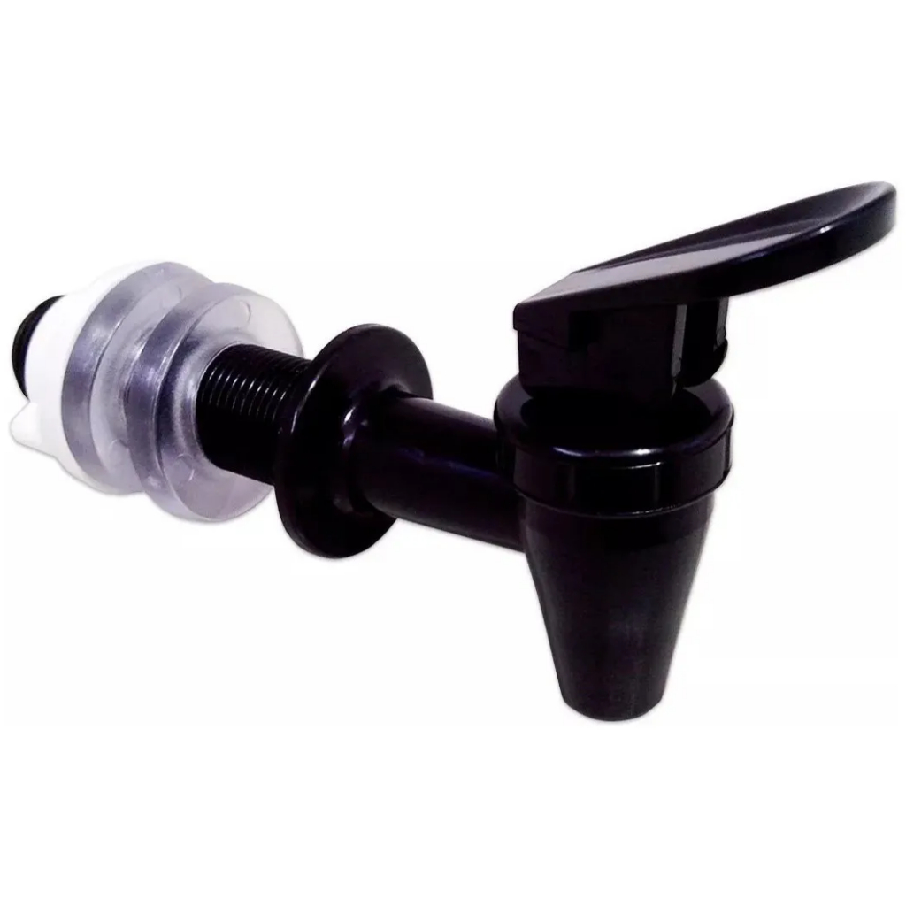 Torneira Longa Toque Preta Para Filtro De Barro Bebedouro Por Gravidade em Oferta na Shopee