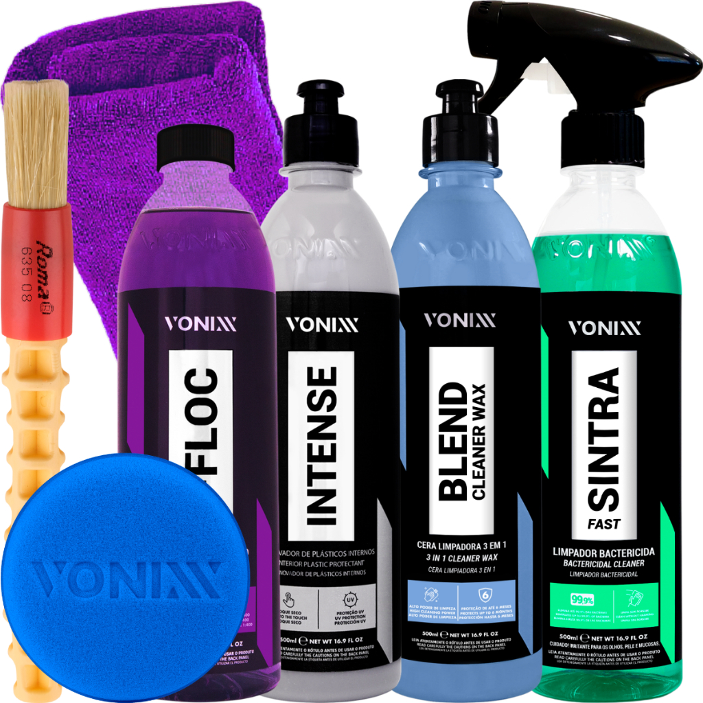 Kit Shampoo V-Floc Cera Blend Cleaner Sintra Fast Intense Vonixx