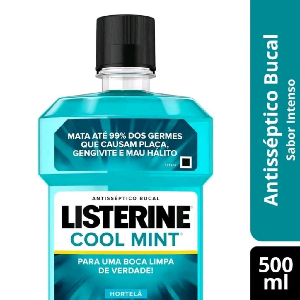 Enxaguante Bucal Antisséptico Listerine Cool Mint 500mL