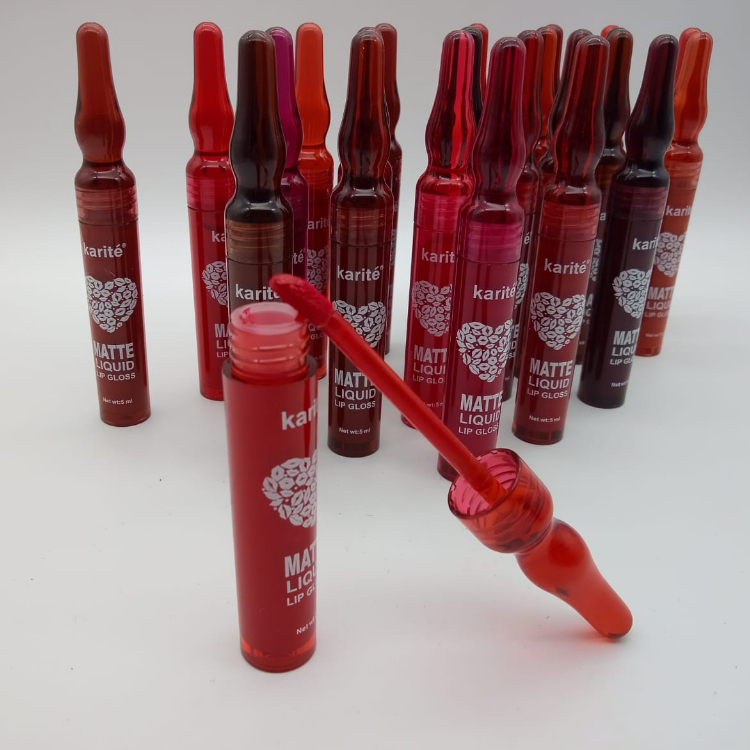 Gloss Matte, Batom Brilho Labial Líquido De Longa Duração Hidrata Os Lábios.
