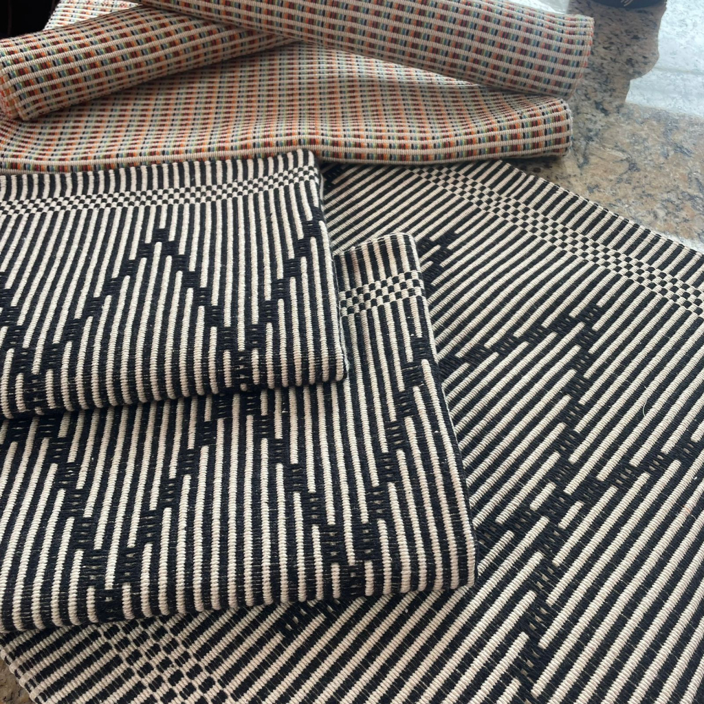 Jogo Passadeira Trio Cozinha Banheiro Sala  Entrada 3 Peças Algodão Bordado Artesão Marajó em Oferta na Shopee