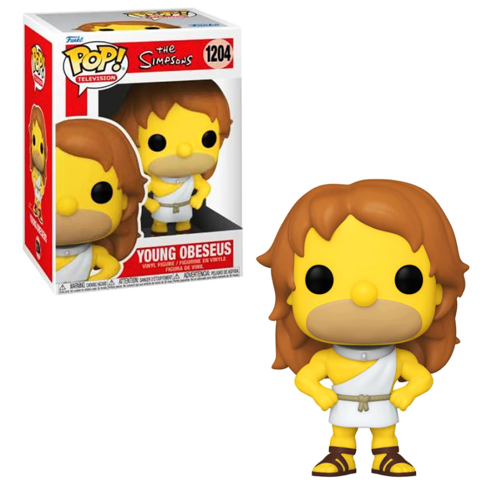 FUNKO POP THE SIMPSONS EMPIRE HOMER BUFF YOUNG *EX* 1204 NOVO ORIGINAL DEFEITO NA CAIXA