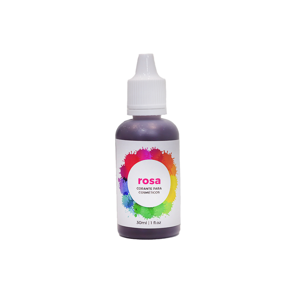 Corante Cosmético Rosa - 30ml em Oferta na Shopee