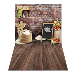 Fundo Fotográfico Cozinha Newborn Em Tecido PN-0246 em Oferta na Shopee