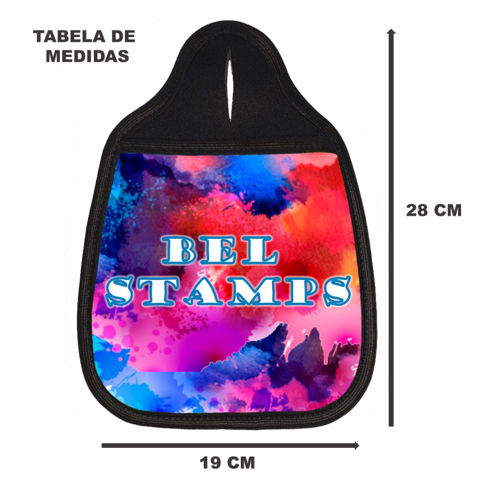 Detalhes do Lixeira Para Carro Lixinho Personalizado Patinhas de Pet Fofinhas