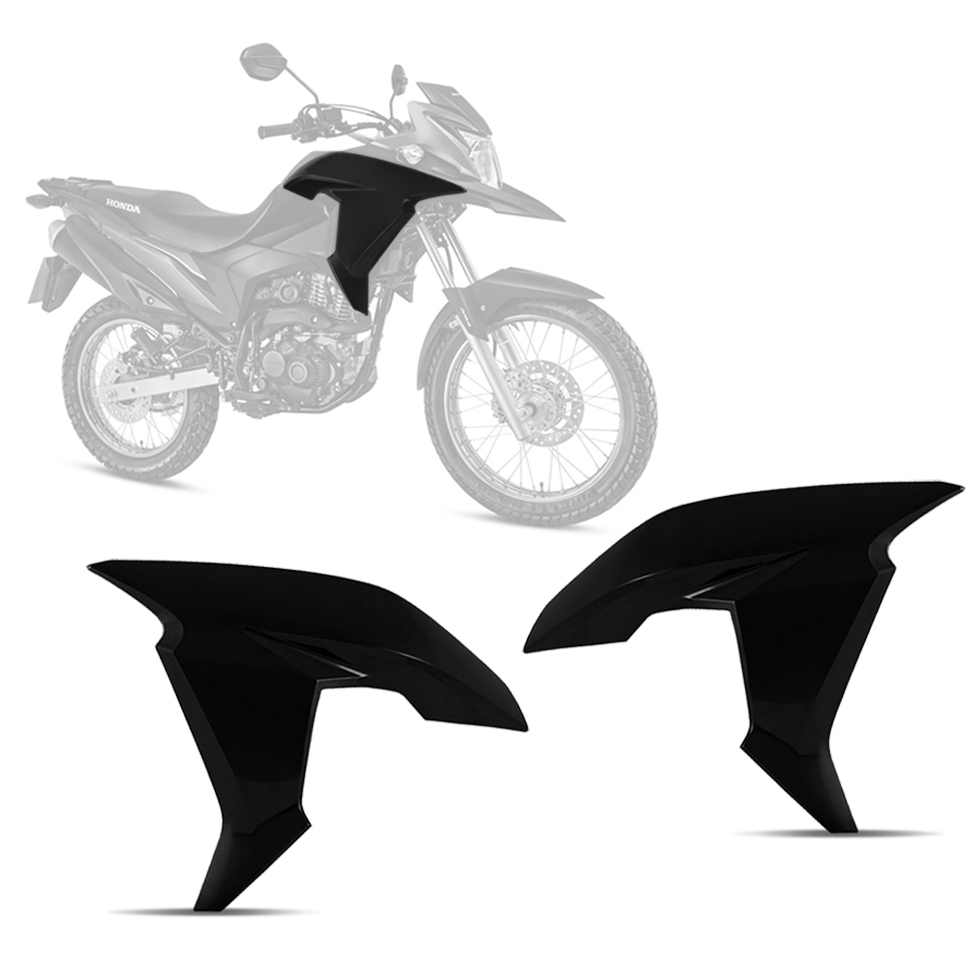 Par de Aba do Tanque Pro Tork Moto Honda Xre 190 2016 2017 2018 2019 2020 em Oferta na Shopee