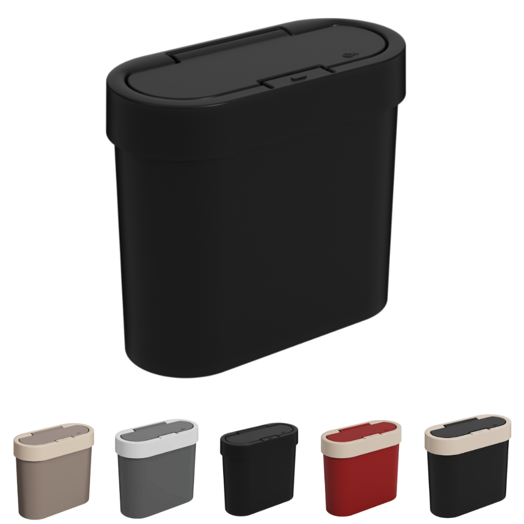 Lixeira Para Pia De Bancada de Cozinha Slim Flat 2,8 Litros Coza Brinox em Oferta na Shopee