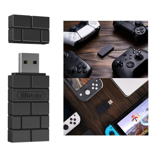 8Bitdo Nova Versão Adaptador Controles Bluetooth Para Nintendo Switch PC Android