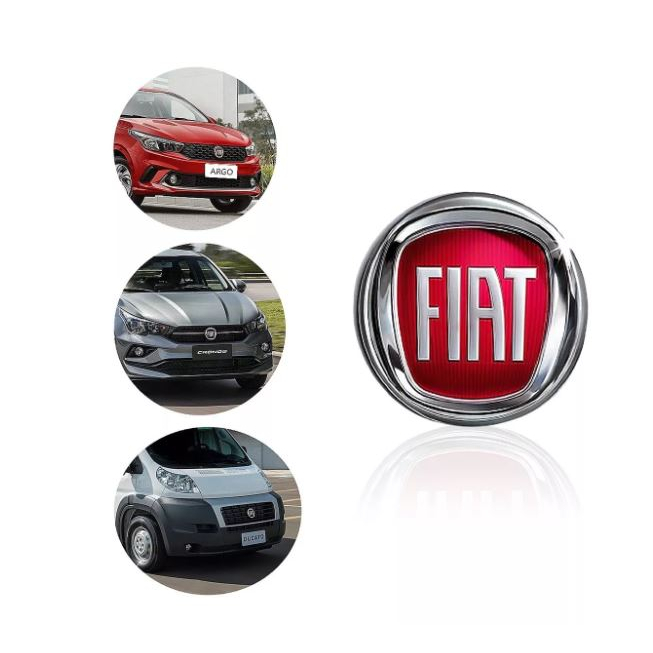 Emblema Logo GRADE FIAT ARGO CRONOS DUCATO 2005 a 2018