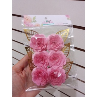 ENVIO RÁPIDO!!! Mini Flores de papel...kit com mini flores e folhas em Oferta na Shopee