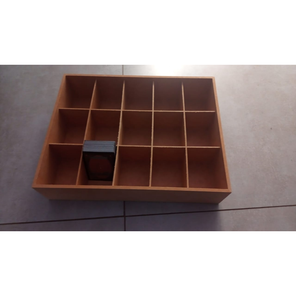 Caixa organizadora para cartas de Magic, Yu-gi-oh e outros card games