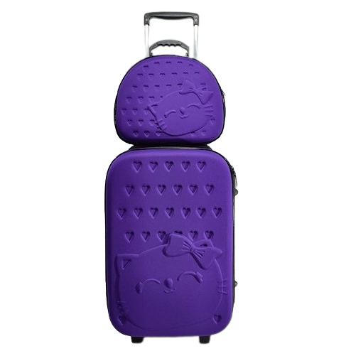 Mala De Viagem, De Bordo, Pequena 10kg Padrão ANAC 55X35X25  (kit Mala + Uma Frasqueira Nécessaire) Exclusiva!!!