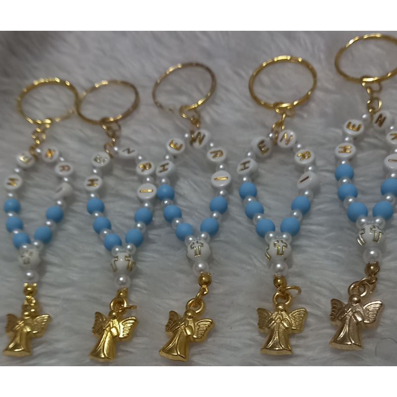 7 tercinhos personalizados para lembrancinhas batizado crisma comunhão nascimento etc.com argolinha para chaveiro.