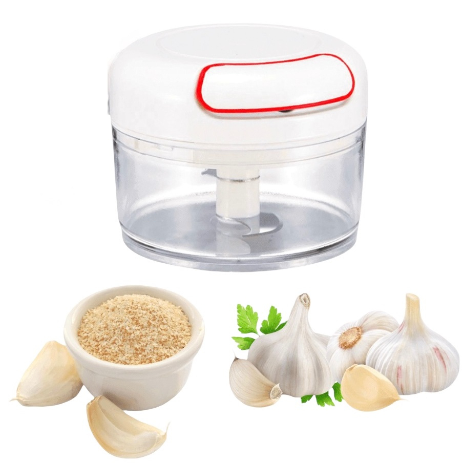 Mini Processador Triturador de Alimentos 2 Lâminas em Aço Inox