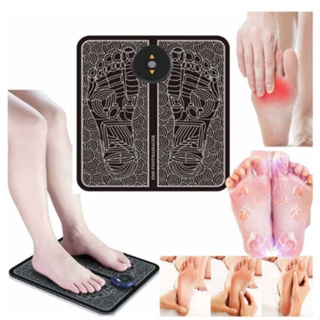 Tapete Massageador Ems Tens Elétrico Para Pés Fisioterapia Relaxamento Muscular De Pés Recarregável em Oferta na Shopee