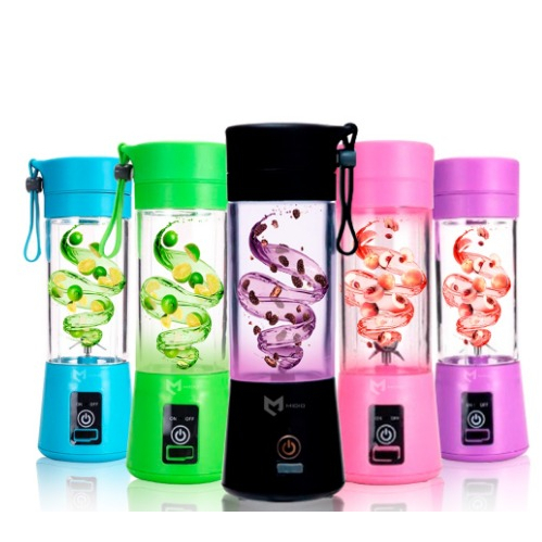 Mini Liquidificador 6 Lâminas Portátil Recarregável Micro Usb em Oferta na Shopee