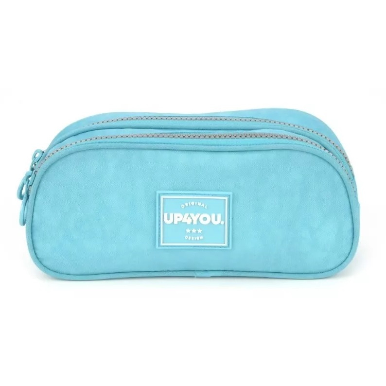 Estojo Duplo Crinkle Turquesa Up4You - Luxcel 2023